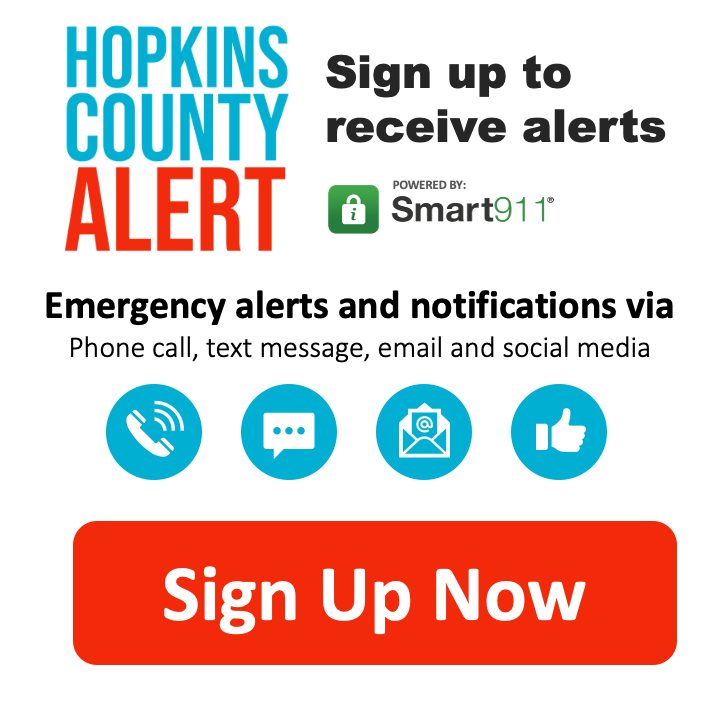 RAVE Hopkins County Alert